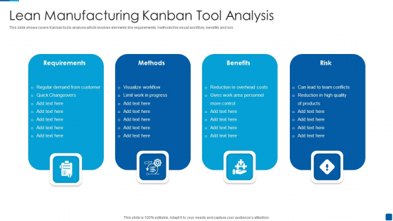 Lean Manufacturing Kanban Tool Analysis Icons PDF Lean Manufacturing Kanban Tool Analysis Icons PDF