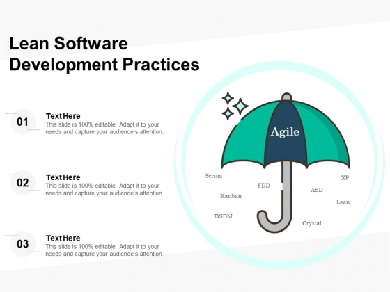Lean Software Development Practices Ppt PowerPoint Presentation Portfolio Objects PDF Lean Software Development Practices Ppt PowerPoint Presentation Portfolio Objects PDF
