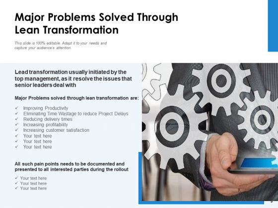 Lean Transition Success Vision Ppt PowerPoint Presentation Complete Deck template impressive
