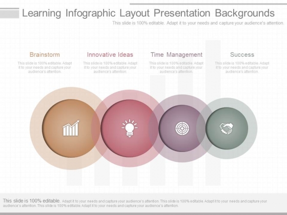 Learning Infographic Layout Presentation Backgrounds