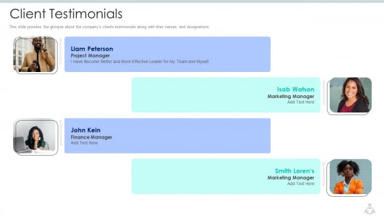 Learning Services Capital Raising Elevator Pitch Deck Client Testimonials Microsoft PDF Learning Services Capital Raising Elevator Pitch Deck Client Testimonials Microsoft PDF