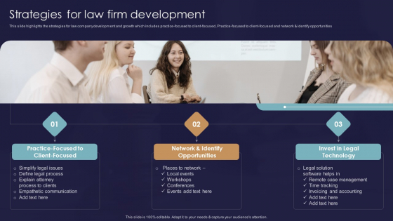 Legal And Law Assistance LLP Business Strategies For Law Firm Development Topics PDF Legal And Law Assistance LLP Business Strategies For Law Firm Development Topics PDF
