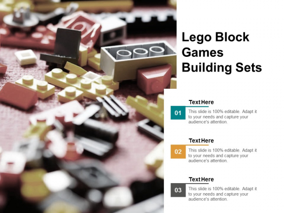 Lego Block Games Building Sets Ppt Powerpoint Presentation Inspiration Layouts