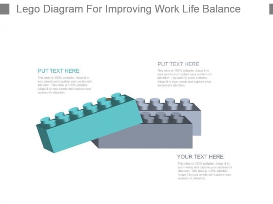 Lego Diagram For Improving Work Life Balance Powerpoint Slide Presentation Guidelines Lego Diagram For Improving Work Life Balance Powerpoint Slide Presentation Guidelines