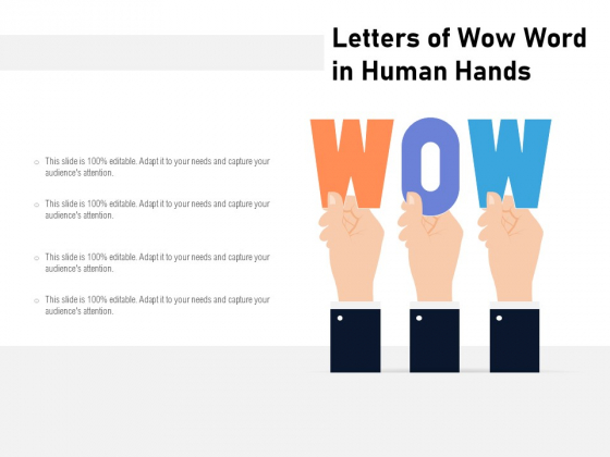 Letters Of Wow Word In Human Hands Ppt PowerPoint Presentation File Clipart Images PDF Letters Of Wow Word In Human Hands Ppt PowerPoint Presentation File Clipart Images PDF