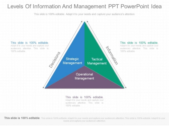 Levels Of Information And Management Ppt Powerpoint Idea Levels Of Information And Management Ppt Powerpoint Idea