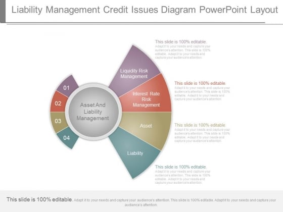 Liability Management Credit Issues Diagram Powerpoint Layout Liability Management Credit Issues Diagram Powerpoint Layout