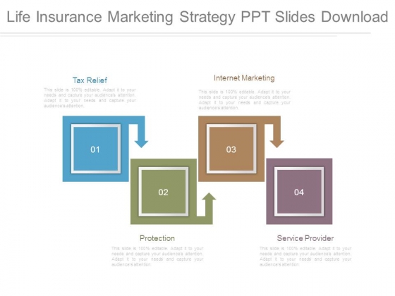 Life Insurance Marketing Strategy Ppt Slides Download