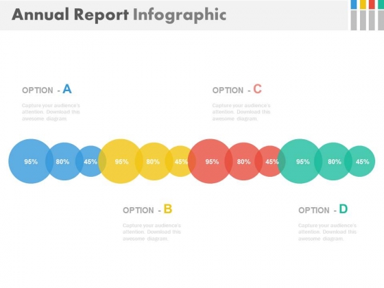 Linear Chart For Annual Business Report Powerpoint Slides Linear Chart For Annual Business Report Powerpoint Slides