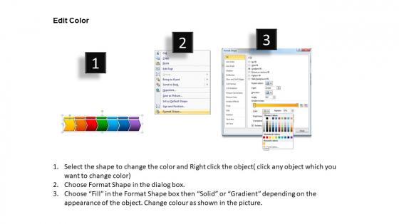 Linear Flow Power Point PowerPoint Presentation Template Linear Flow Power Point PowerPoint Presentation Template