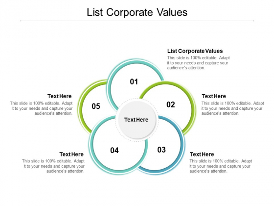 List Corporate Values Ppt PowerPoint Presentation Styles Inspiration Cpb List Corporate Values Ppt PowerPoint Presentation Styles Inspiration Cpb