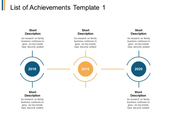 List Of Achievements Marketing Ppt PowerPoint Presentation Styles Brochure List Of Achievements Marketing Ppt PowerPoint Presentation Styles Brochure