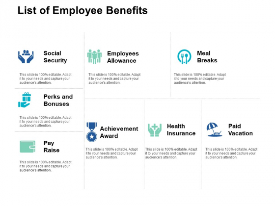 List Of Employee Benefits Paid Vacation Ppt PowerPoint Presentation Inspiration Graphics List Of Employee Benefits Paid Vacation Ppt PowerPoint Presentation Inspiration Graphics