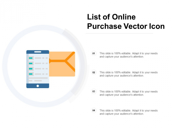 List Of Online Purchase Vector Icon Ppt PowerPoint Presentation Pictures Templates List Of Online Purchase Vector Icon Ppt PowerPoint Presentation Pictures Templates