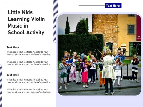 Little Kids Learning Violin Music In School Activity Ppt PowerPoint Presentation Gallery Background PDF Little Kids Learning Violin Music In School Activity Ppt PowerPoint Presentation Gallery Background PDF