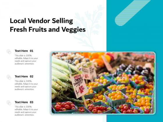 Local Vendor Selling Fresh Fruits And Veggies Ppt PowerPoint Presentation File Mockup PDF Local Vendor Selling Fresh Fruits And Veggies Ppt PowerPoint Presentation File Mockup PDF