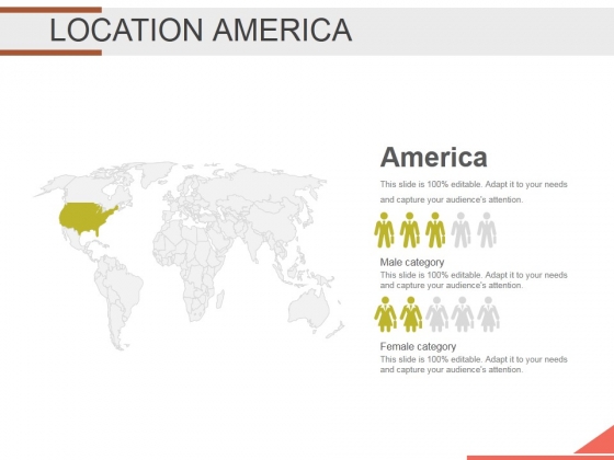Location America Ppt PowerPoint Presentation Examples Location America Ppt PowerPoint Presentation Examples