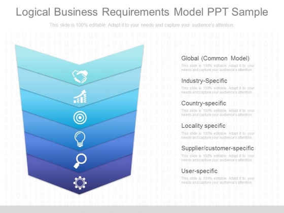 Logical Business Requirements Model Ppt Sample