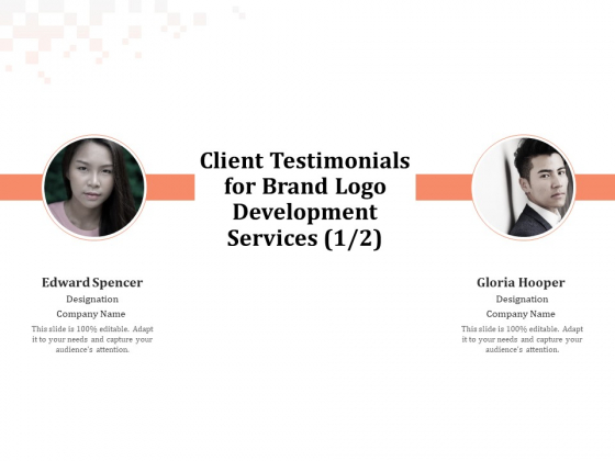 Logo Design Client Testimonials For Brand Logo Development Services Designation Portrait PDF Logo Design Client Testimonials For Brand Logo Development Services Designation Portrait PDF