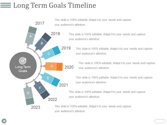 long term goals timeline ppt powerpoint presentation microsoft powerpoint templates 2020