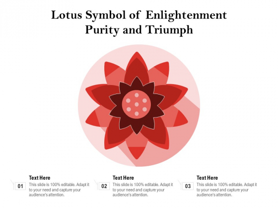 Lotus Symbol Of Enlightenment Purity And Triumph Ppt PowerPoint Presentation File Samples PDF Lotus Symbol Of Enlightenment Purity And Triumph Ppt PowerPoint Presentation File Samples PDF