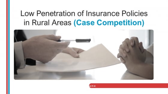 Low Penetration Of Insurance Policies In Rural Areas Case Competition Ppt PowerPoint Presentation Complete With Slides Low Penetration Of Insurance Policies In Rural Areas Case Competition Ppt PowerPoint Presentation Complete With Slides