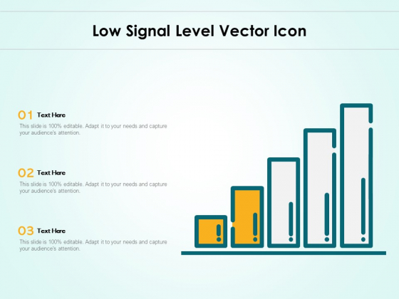Low Signal Level Vector Icon Ppt PowerPoint Presentation Gallery Designs Download PDF Low Signal Level Vector Icon Ppt PowerPoint Presentation Gallery Designs Download PDF