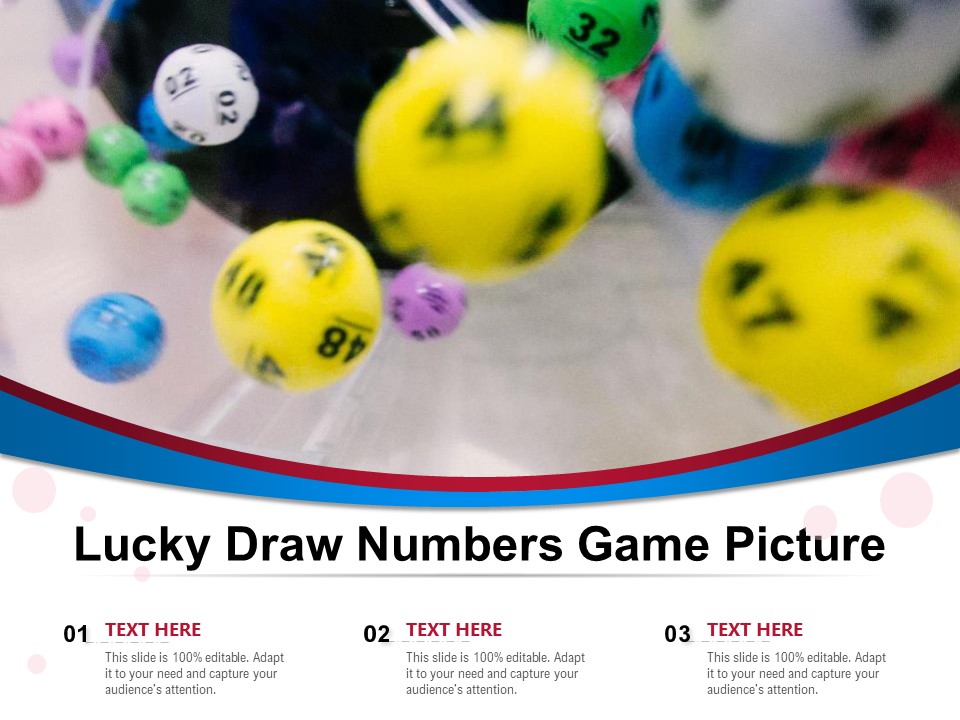 Lucky Draw Numbers Game Picture Ppt PowerPoint Presentation Summary Graphics Design PDF