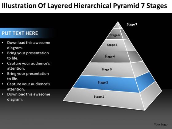 Layered Hierarchical Pyramid 7 Stages Ppt Business Plan Templete PowerPoint Templates Layered Hierarchical Pyramid 7 Stages Ppt Business Plan Templete PowerPoint Templates