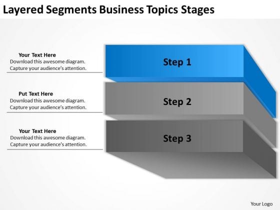 Layered Segments Business Topics Stages Ppt Plan PowerPoint Templates