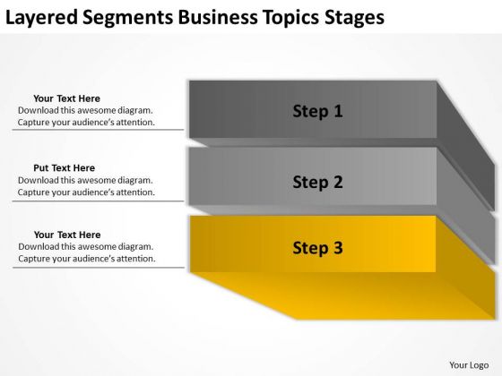 Layered Segments Business Topics Stages Ppt Plans Samples PowerPoint Slides