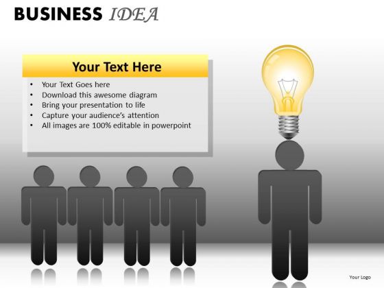 Leader With Ideas PowerPoint Ppt Templates Leader With Ideas PowerPoint Ppt Templates