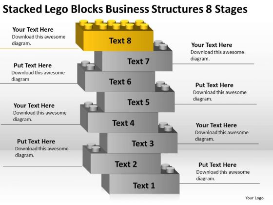 Lego Blocks Business Structures 8 Stages Day Plan Template PowerPoint Slides Lego Blocks Business Structures 8 Stages Day Plan Template PowerPoint Slides