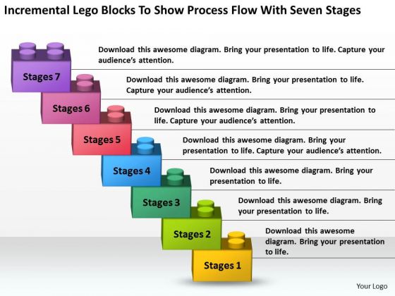 Lego Blocks To Show Process Flow With Seven Stages Ppt Business Plan PowerPoint Slides Lego Blocks To Show Process Flow With Seven Stages Ppt Business Plan PowerPoint Slides