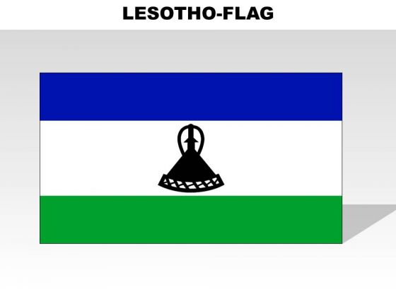 Lesotho Country PowerPoint Flags Lesotho Country PowerPoint Flags