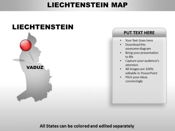 Liechtenstein Country PowerPoint Maps Liechtenstein Country PowerPoint Maps