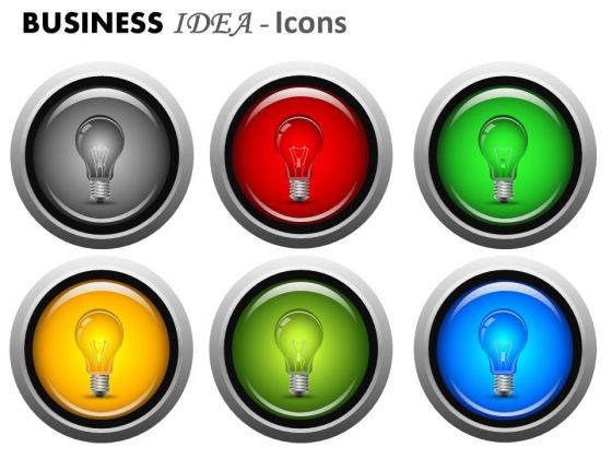Light Bulb Ideas PowerPoint Graphics And Icons