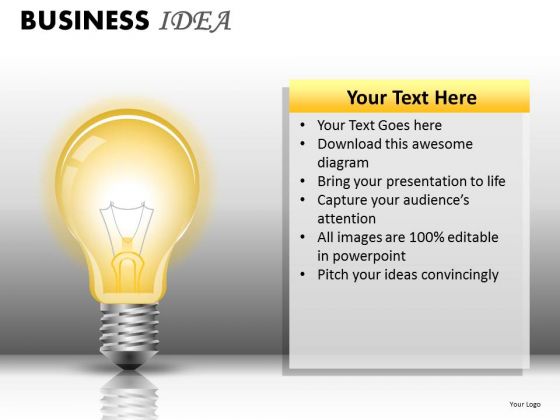 Light Bulb Ppt Slides Light Bulb Ppt Slides