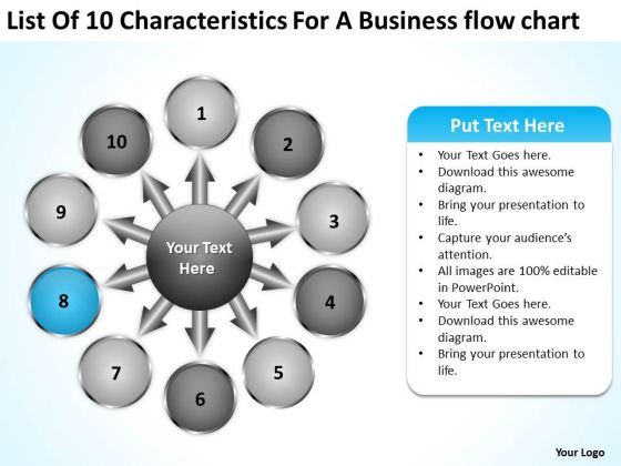 List Of 10 Characteristics For Business Flow Chart Ppt Gear PowerPoint Slides List Of 10 Characteristics For Business Flow Chart Ppt Gear PowerPoint Slides