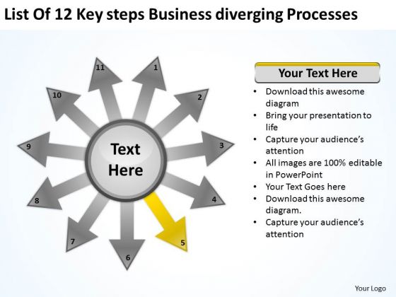 List Of 12 Key Steps Business Diverging Processes Radial PowerPoint Templates List Of 12 Key Steps Business Diverging Processes Radial PowerPoint Templates