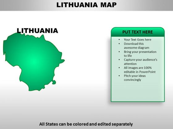Lithuania PowerPoint Maps Lithuania PowerPoint Maps