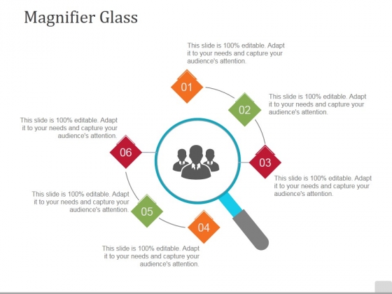Magnifier Glass Ppt PowerPoint Presentation Infographic Template Sample