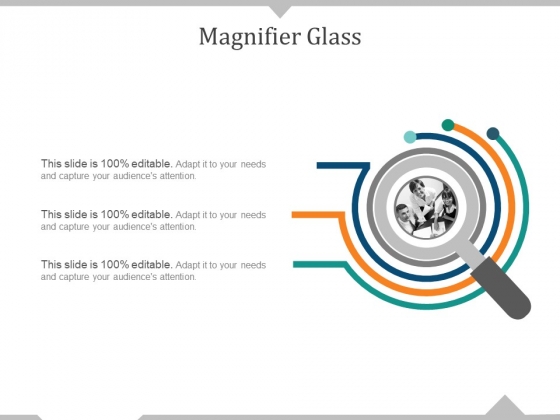 Magnifier Glass Ppt PowerPoint Presentation Model Graphics Tutorials