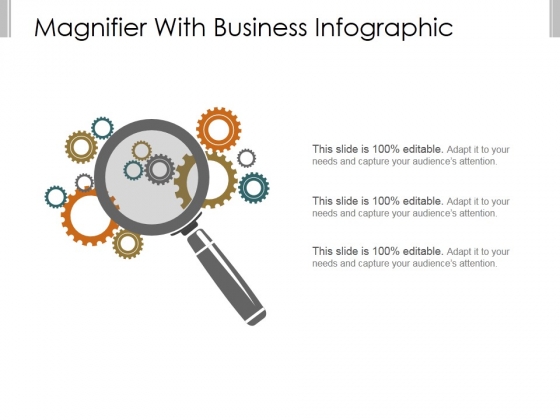 Magnifier With Business Infographic Ppt PowerPoint Presentation Outline Magnifier With Business Infographic Ppt PowerPoint Presentation Outline