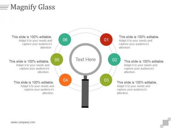 Magnify Glass Ppt PowerPoint Presentation Deck