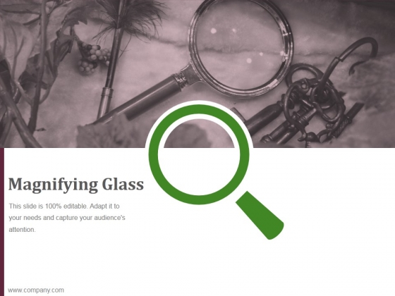 Magnifying Glass Ppt PowerPoint Presentation Guide