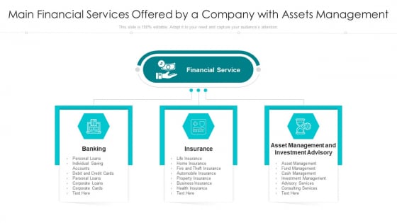 Main Financial Services Offered By A Company With Assets Management Ppt Ideas Microsoft PDF Main Financial Services Offered By A Company With Assets Management Ppt Ideas Microsoft PDF