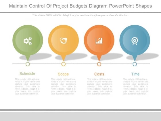 Maintain Control Of Project Budgets Diagram Powerpoint Shapes Maintain Control Of Project Budgets Diagram Powerpoint Shapes