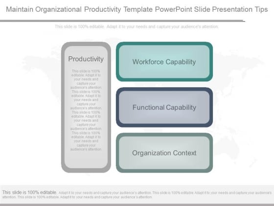 Maintain Organizational Productivity Template Powerpoint Slide Presentation Tips Maintain Organizational Productivity Template Powerpoint Slide Presentation Tips