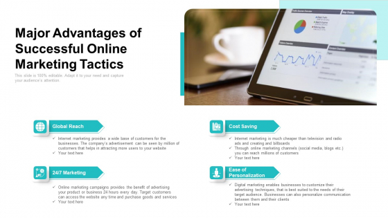 Major Advantages Of Successful Online Marketing Tactics Ppt Outline Slide Download PDF Major Advantages Of Successful Online Marketing Tactics Ppt Outline Slide Download PDF